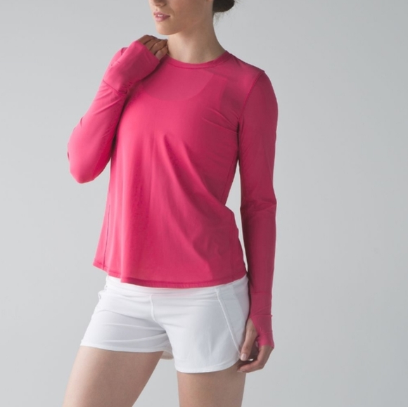 LULULEMON sunaway runaway long sleeve